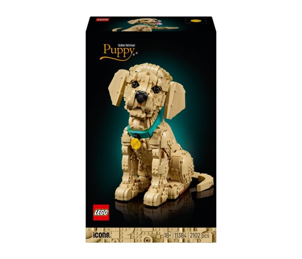 LEGO ICONS 11384 Szczeniak golden retriever - 1488997 - zdjęcie